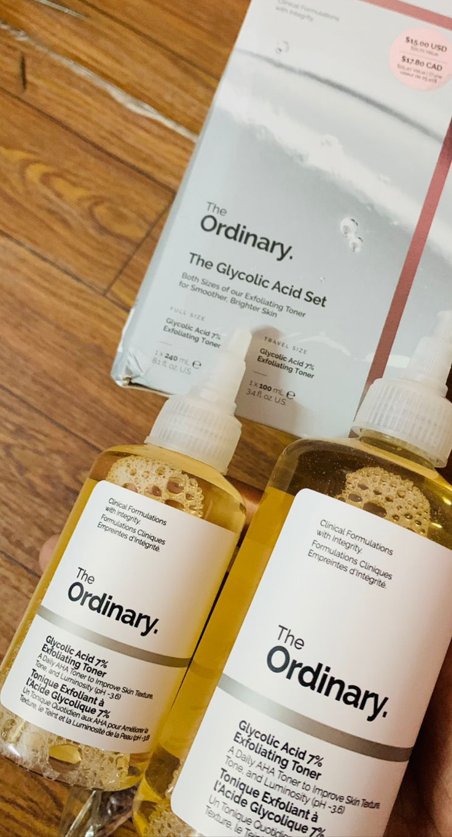 The Ordinary Glycolic Acid 7% toning solution