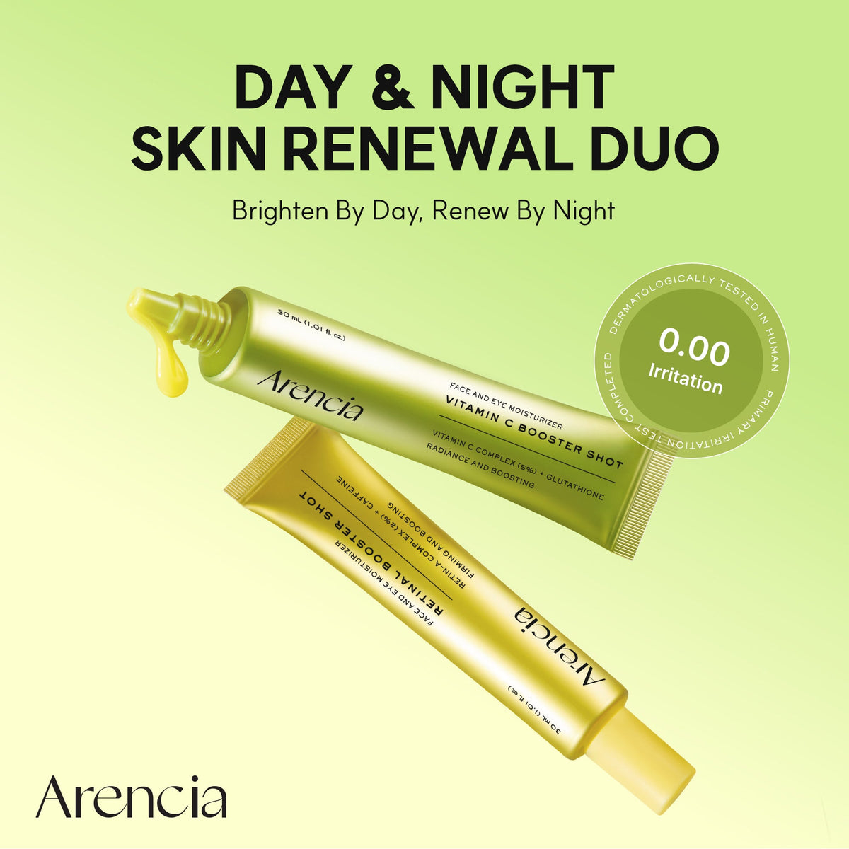 Booster Shot Skin Renewal Duo AM/PM routine lifestyle
