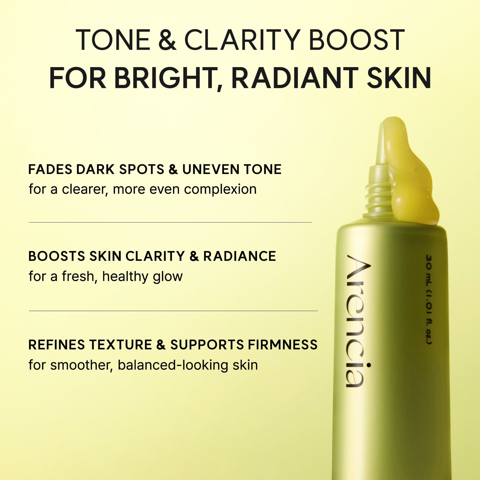 Vitamin C Booster Shot before and after glow