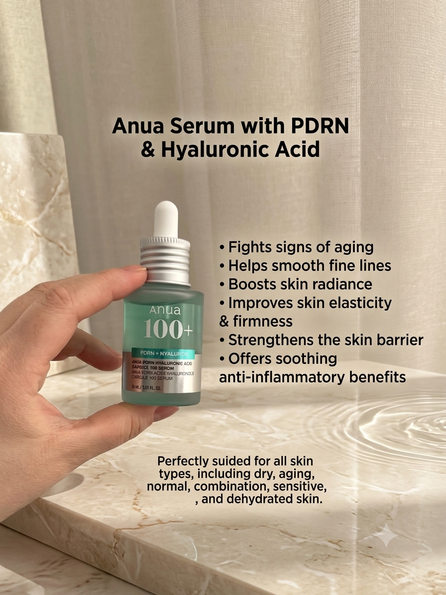 Anua PDRN Full Set (6 Piece Glass Skin Ritual)