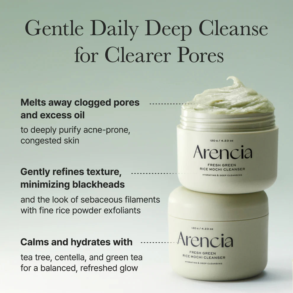 Arencia Rice Mochi Cleanser
