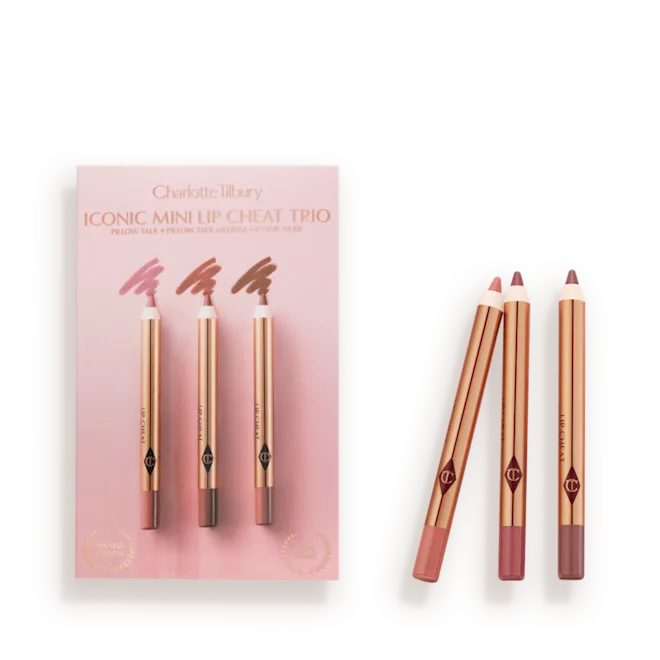 Charlotte Tilbury Mini Lip Liner Trio Set – Pillow Talk shades buy Pakistan Nabira