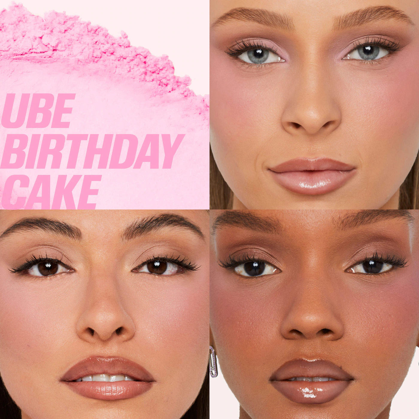 Huda Beauty Mini Easy Bake Powder shades – translucent banana vanilla