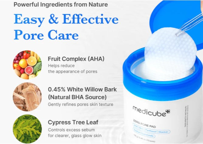 Medicube Zero Pore Pad Toner Pads