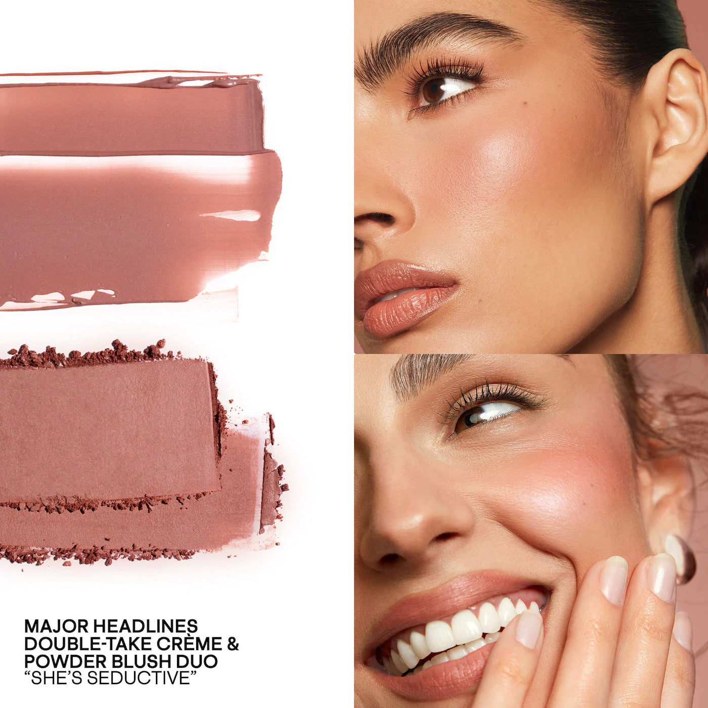 Mini Must-Have Major Headlines Double-Take Creme and Powder Blush Duo Set