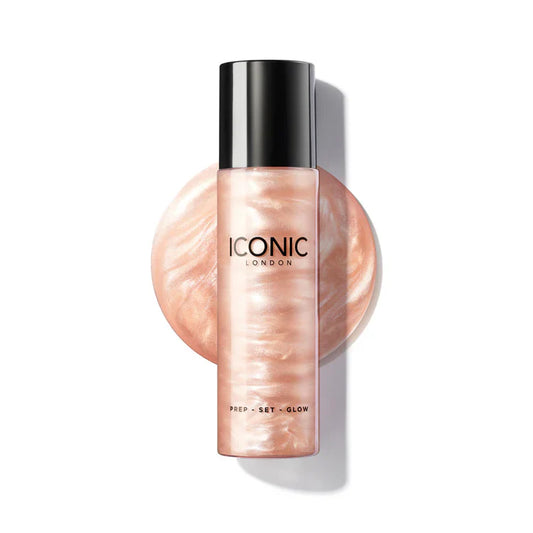 ICONIC London Prep Set Glow Setting Spray