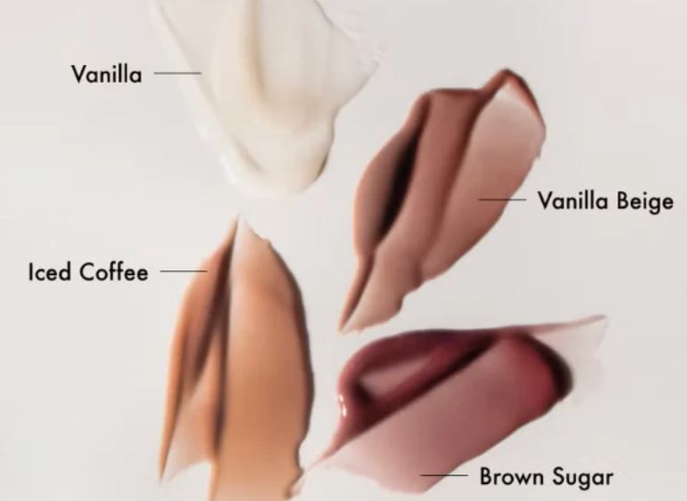 Summer Fridays Mini Neutrals set Vanilla Vanilla Beige Iced Coffee Brown Sugar – 4 shades