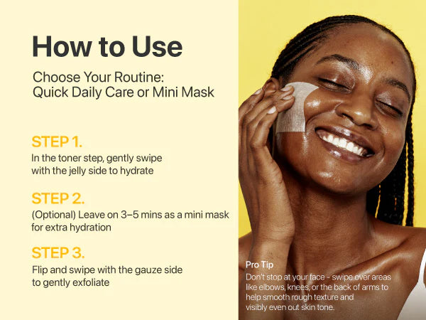 Numbuzin No.5 Toner Pads usage – swipe and glow niacinamide pads