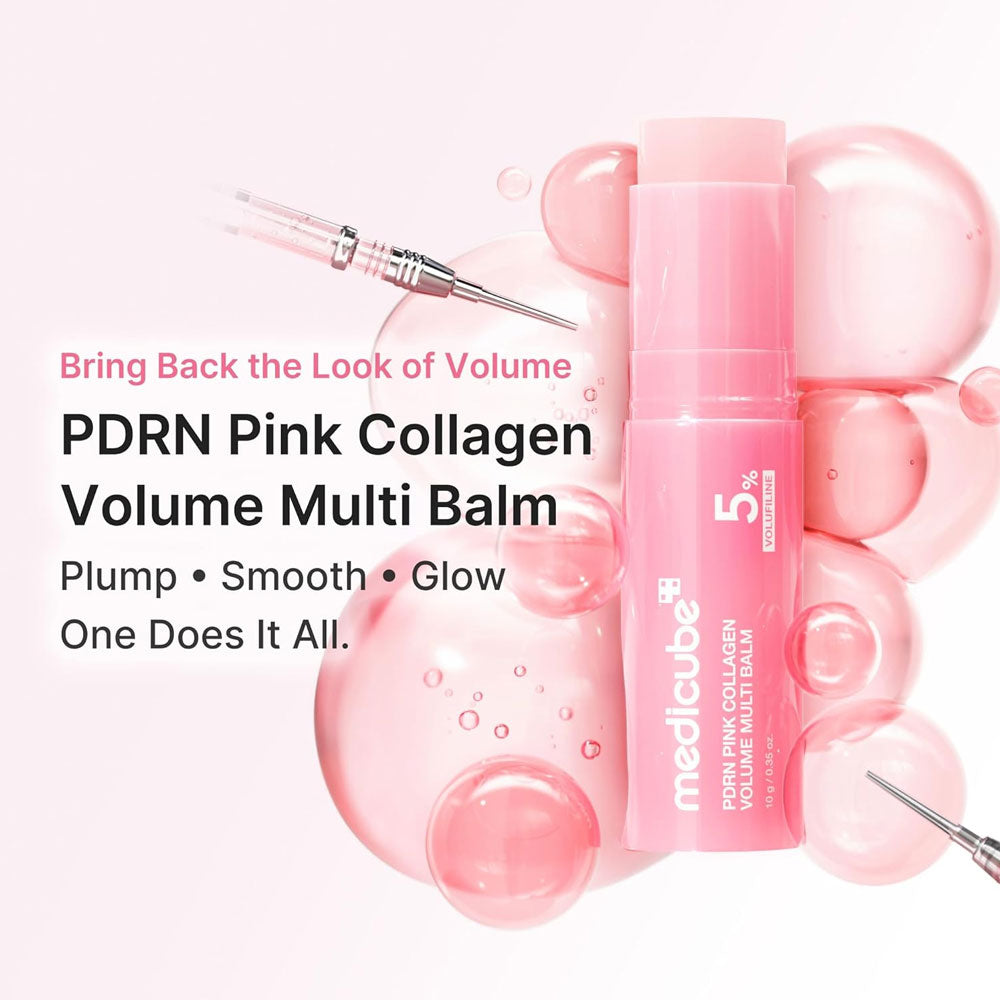 Medicube PDRN Pink Collagen Volume Multi Balm Stick - Targets
