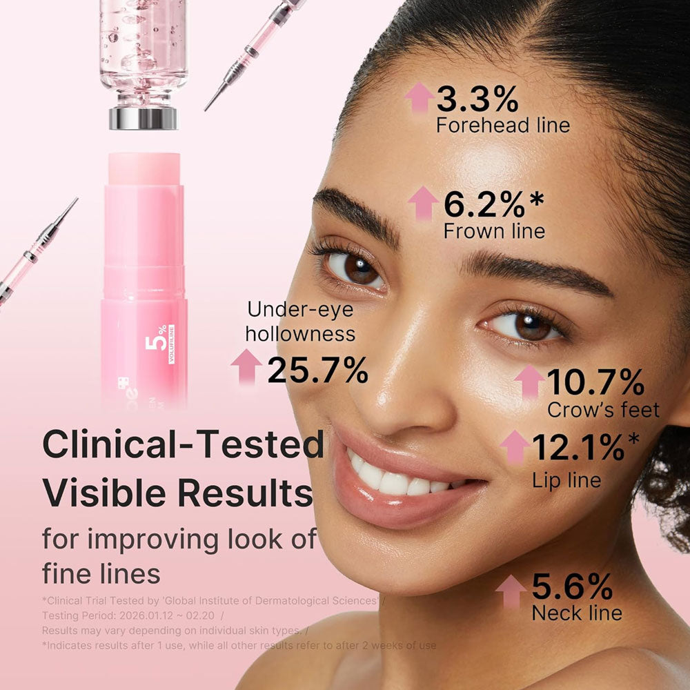 Medicube PDRN Pink Collagen Volume Multi Balm Stick - Texture