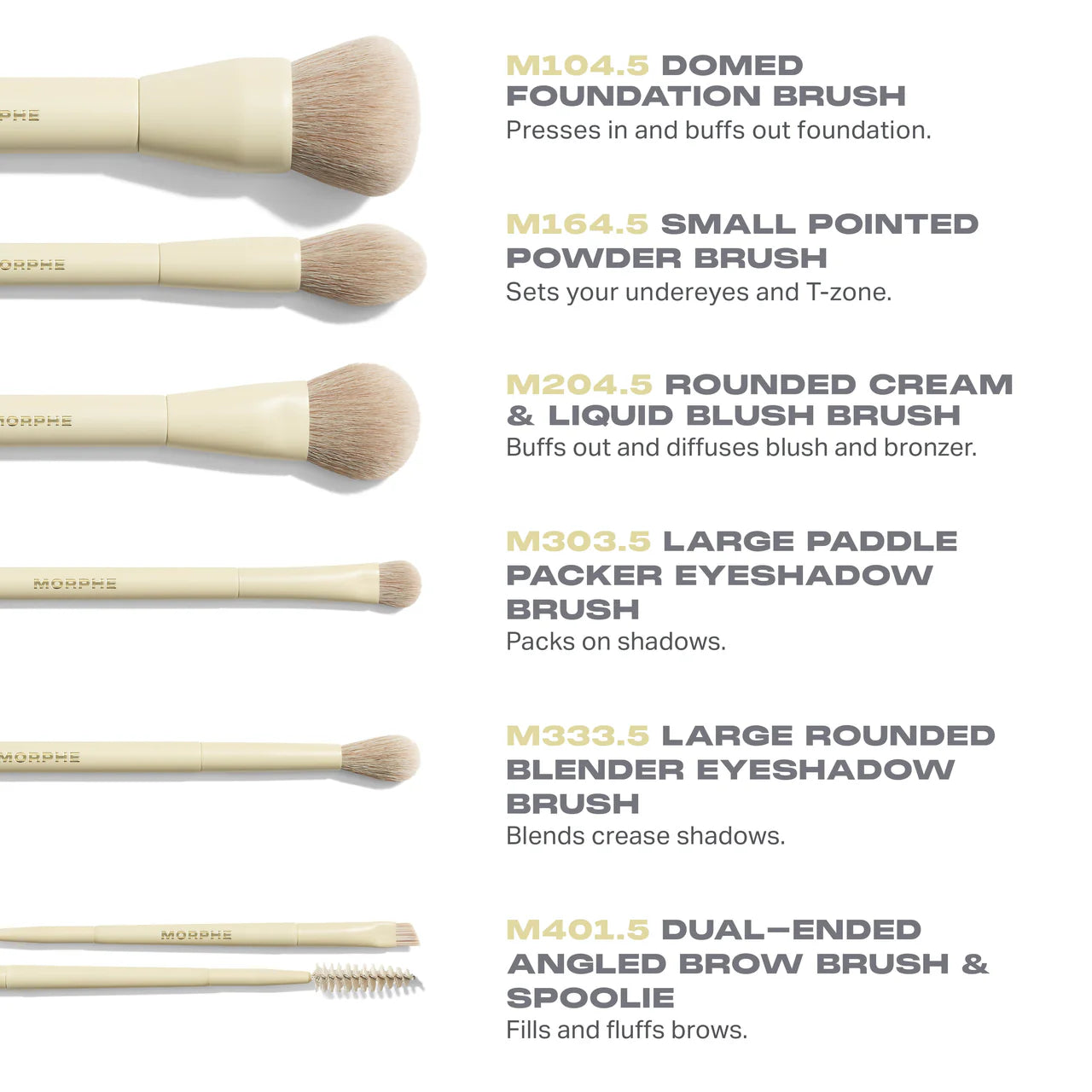 Morphe Travel Essentials Brush Set